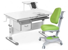 Комплект парта и кресло Mealux Evo-40 - серый/Onyx (Y-110) Z